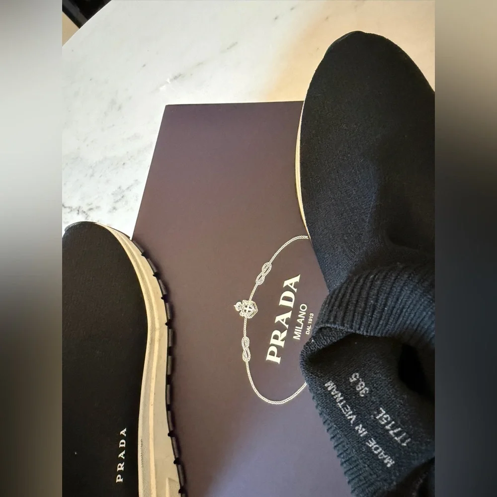 Prada high-top sock sneakers - Picture 9 of 10